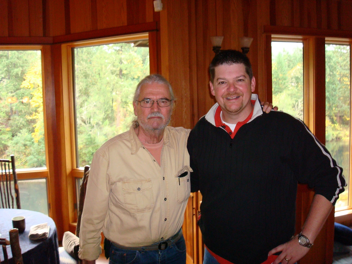Umpqua founder Dennis Black with current President and CEO Jeff Fryhover