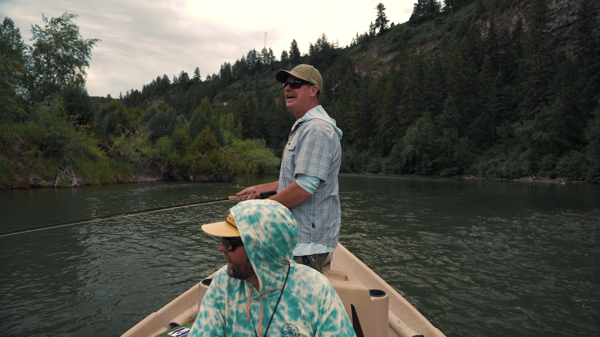 G fishing from boat