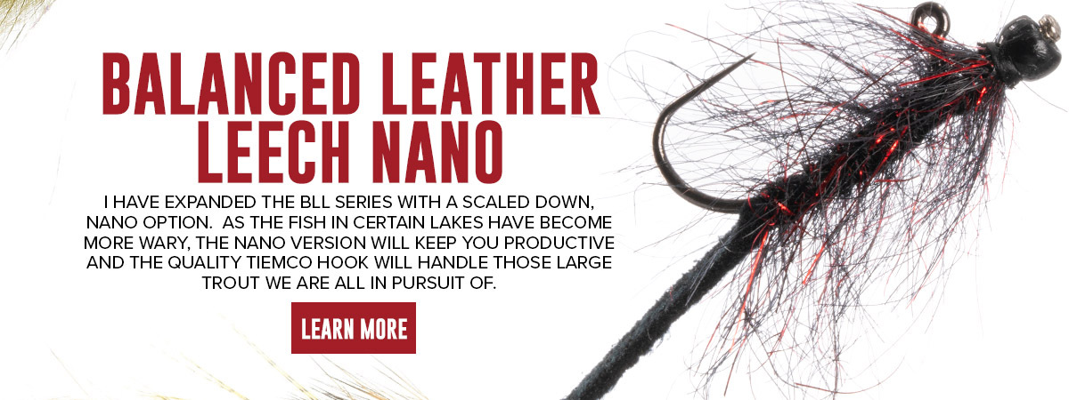 Balanced Leather Leech Nano Fly Link